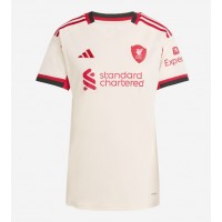 Stroje piłkarskie Liverpool Koszulka Wyjazdowej dla damskie 2025-26 Krótki Rękaw